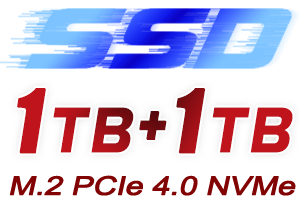 1+1NVME GEN4