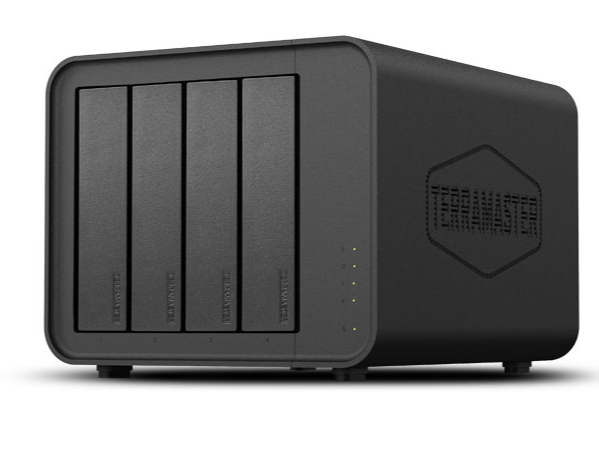 שרת אחסון Terramaster F4-424 4-BAY NAS N97 8GB DDR5 2.5GbE
