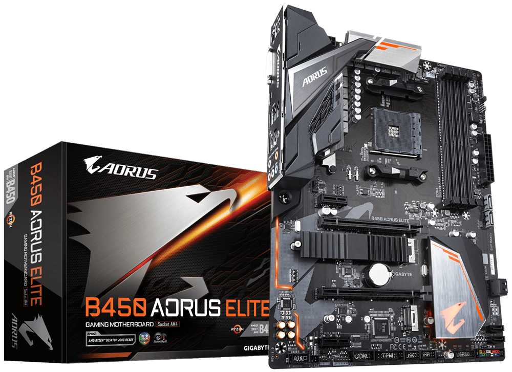 לוח GIGABYTE B450 AORUS ELITE V2 Ryzen AM4