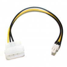 כבל Molex male to 3pin fan