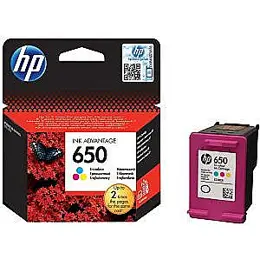 ראש דיו 650 צבעוני מקורי HP CZ102AE