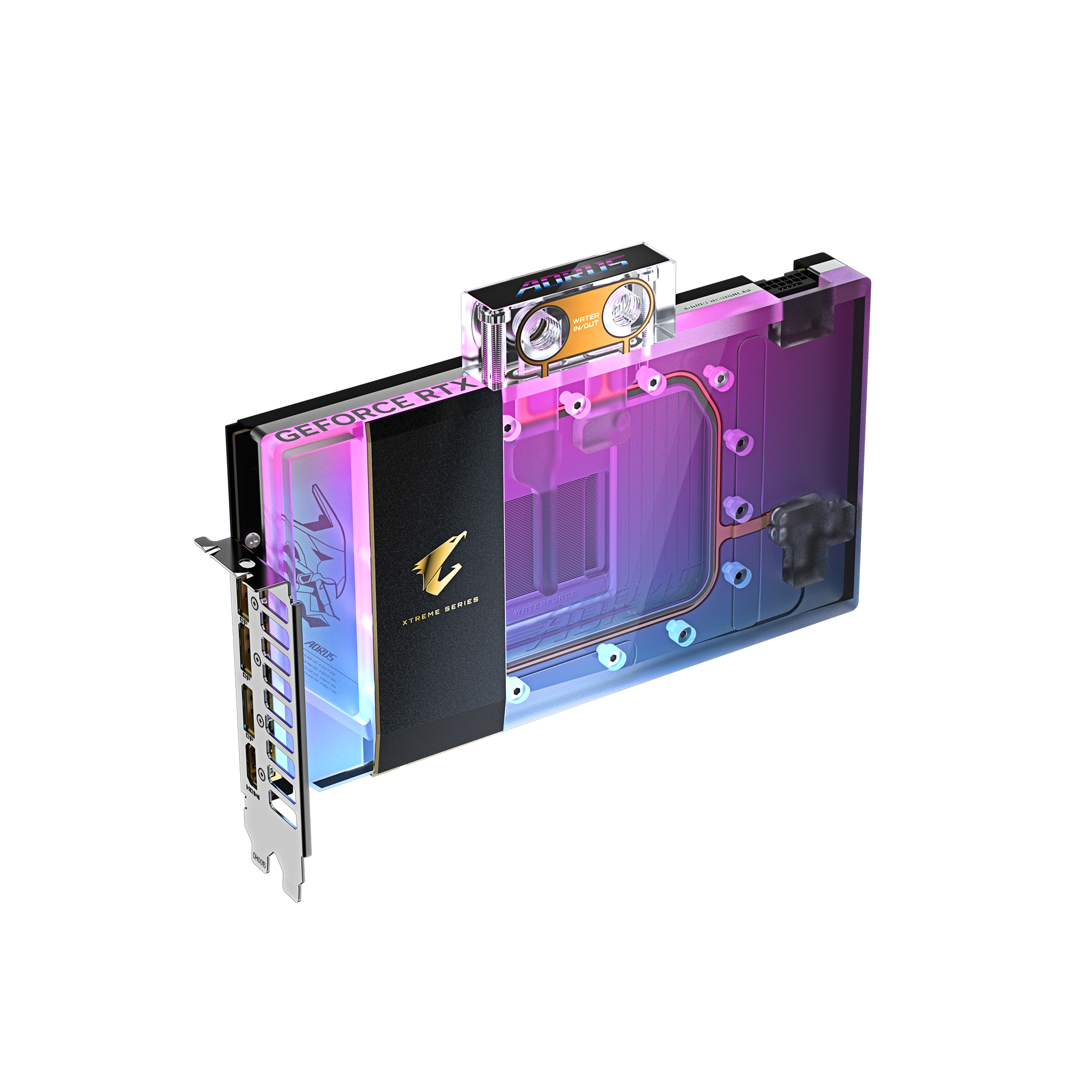 כרטיס מסך AORUS GeForce RTX 5090 XTREME WATERFORCE WB 32G