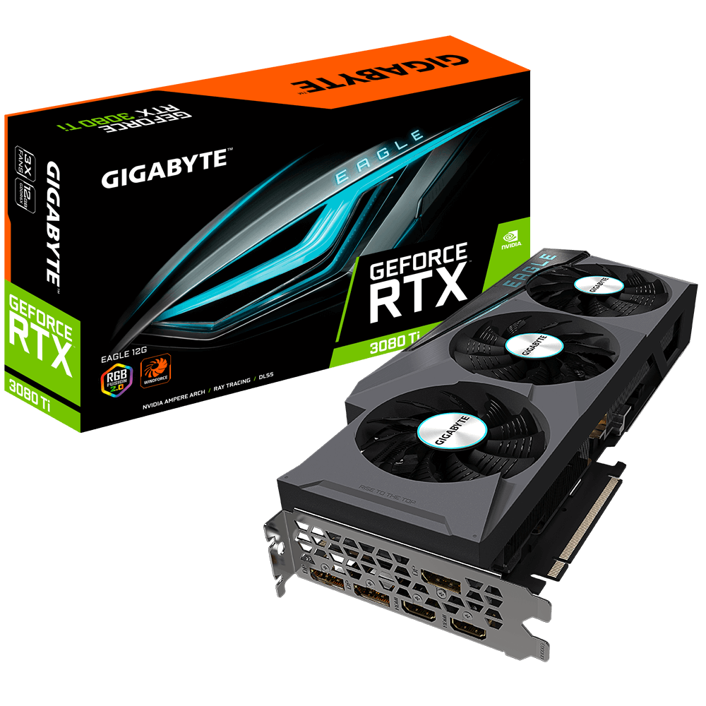 כרטיס מסך Gigabyte GeForce RTX 3080Ti Eagle 12G PCIE 4.0 WF3