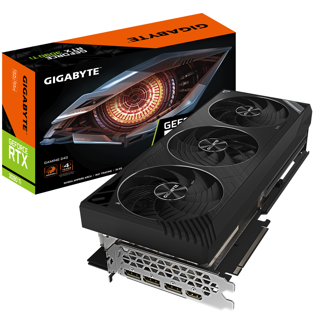 כרטיס מסך Gigabyte 3090TI Gaming 24GB PCIE4.0 3XDP 1XHDMI SLI