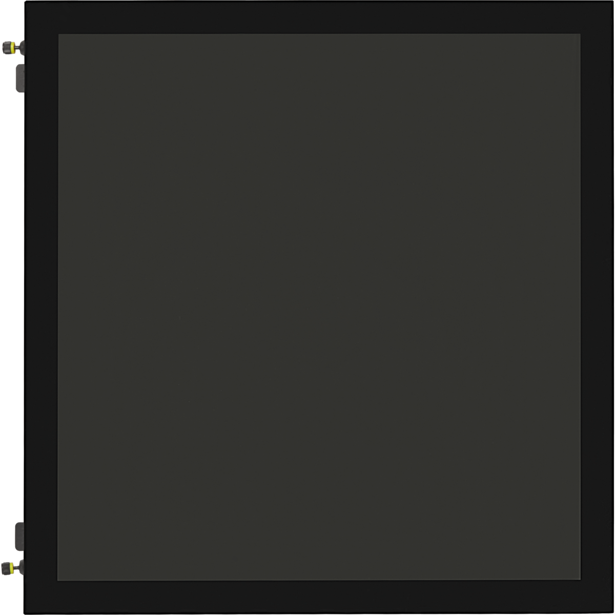 זכוכית צד למארז שחור Corsair iCUE 4000X/D/D Airflow Tempered Glas