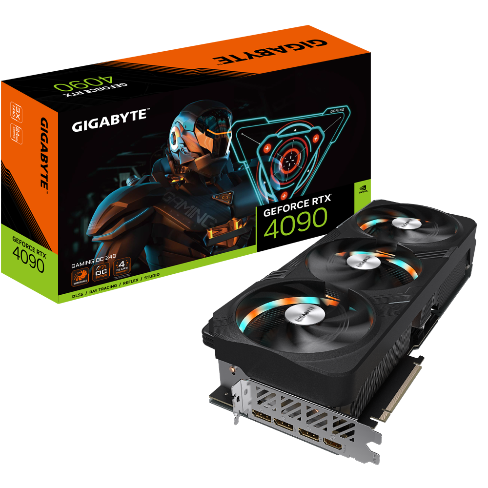 כרטיס מסך Gigabyte Nvidia RTX 4090 Gaming OC 24GB PCIE4.0