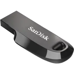 זכרון נייד SanDisk 128GB Ultra Curve USB 3.2 Gen 1 TYPE-A