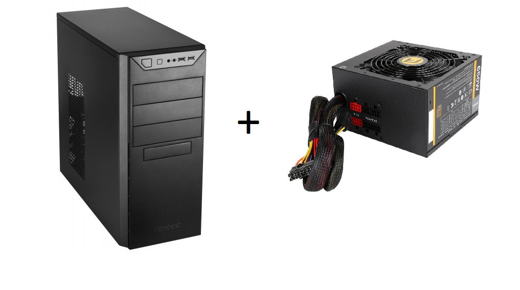 מארז וספק במחיר מיוחד Antec VSP5000 + Antec NE550M