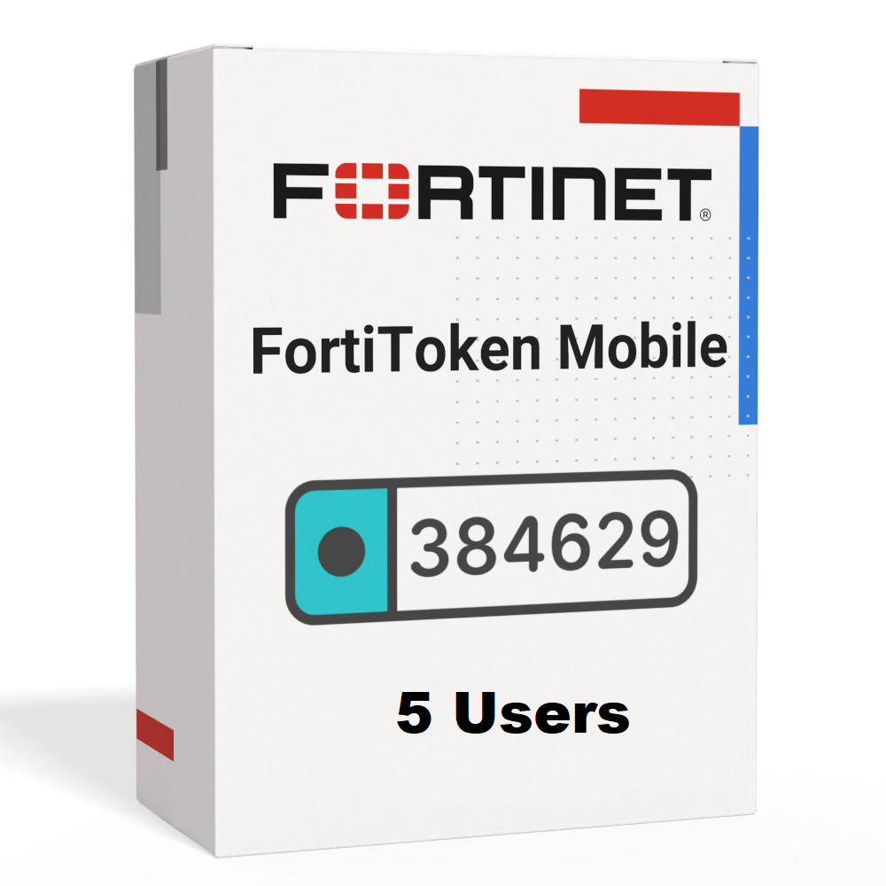 רישיון Fortinet FortiTokenMobile 5 User Electronic License