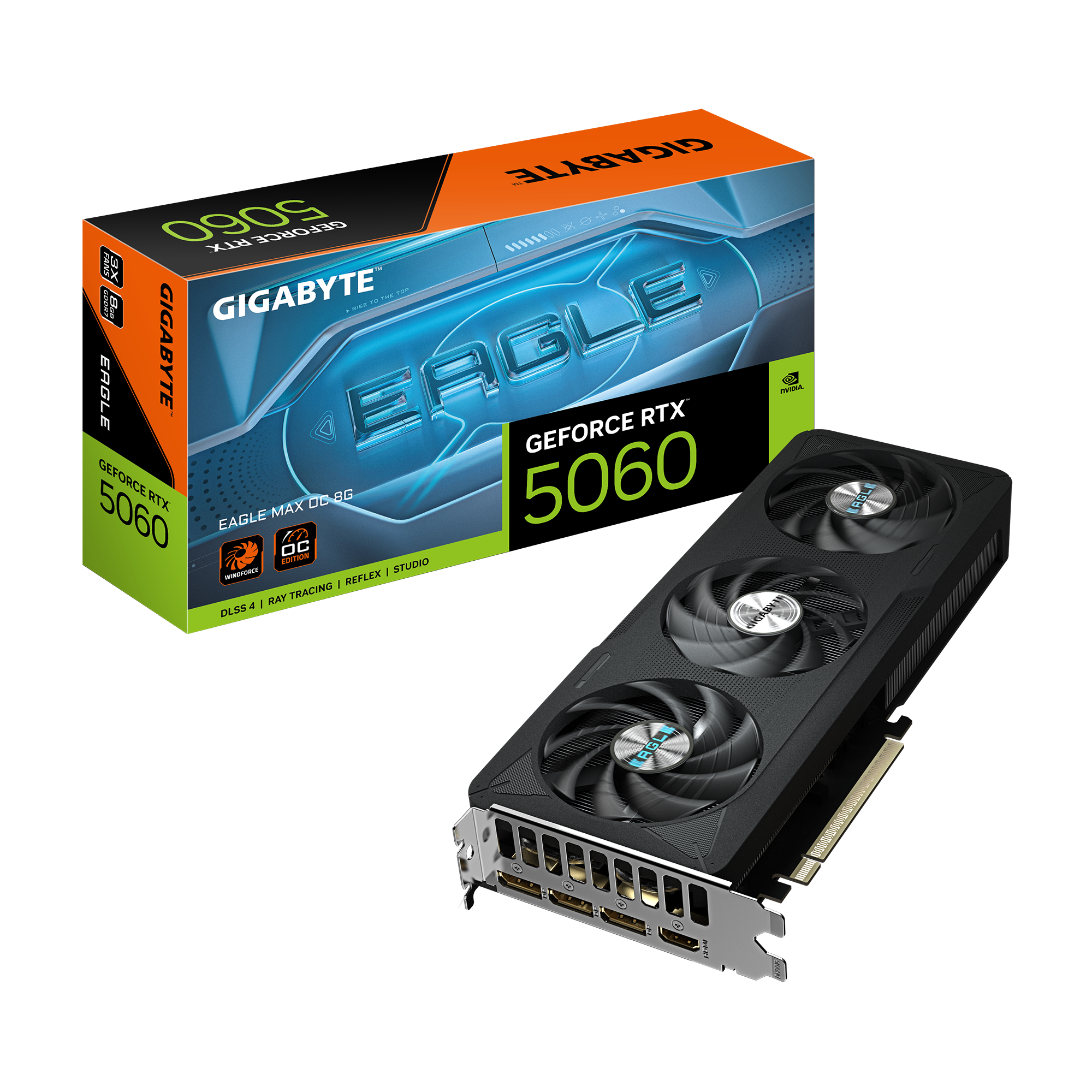כרטיס מסך Gigabyte RTX 5060 Eagle Max OC 8GB