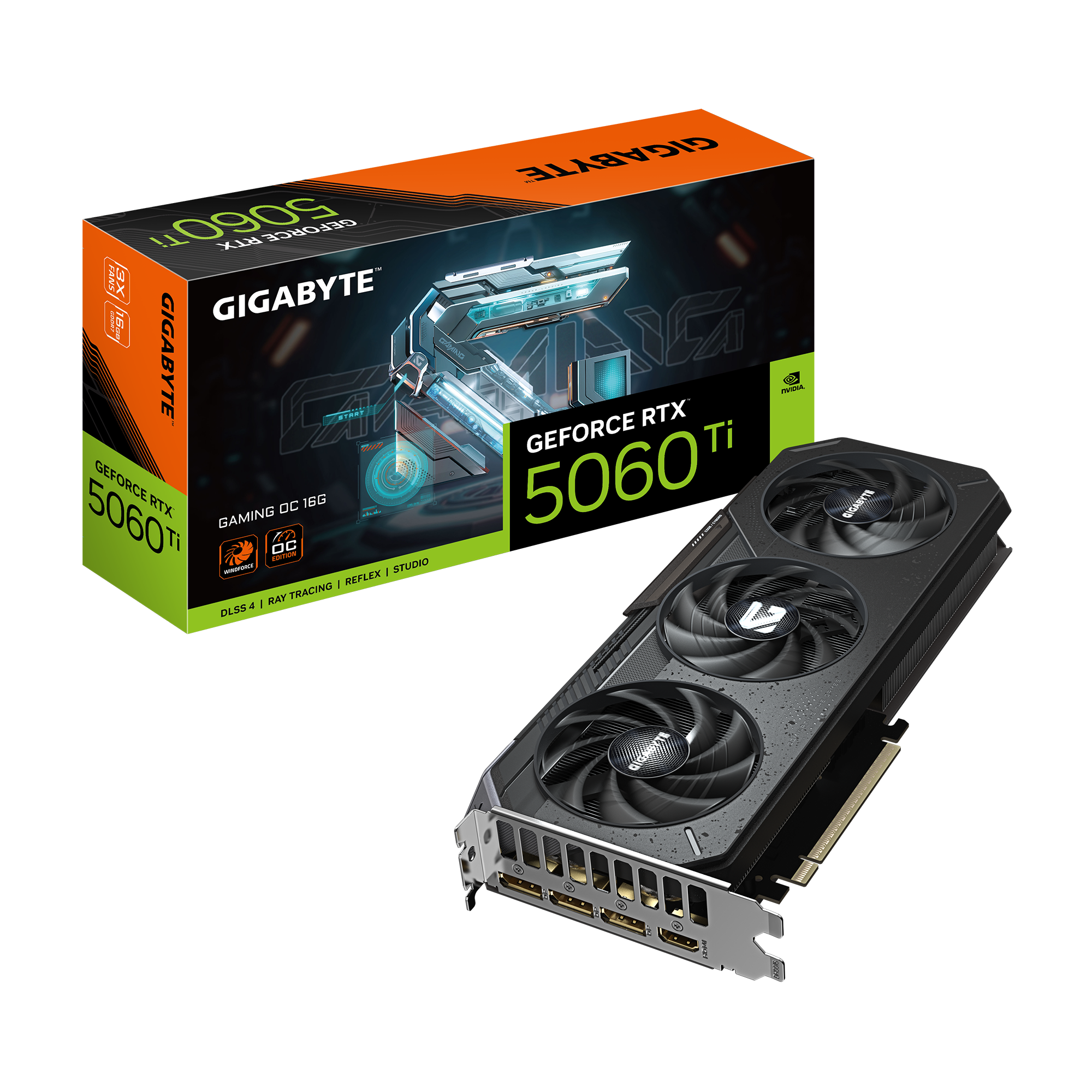 כרטיס מסך Gigabyte RTX 5060 Ti Gaming OC 16GB