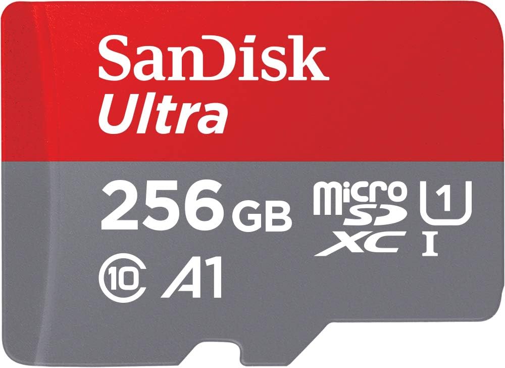 כרטיס זכרון SanDisk 256GB Ultra microSDXC UHS-I Up to 150MB/s C10