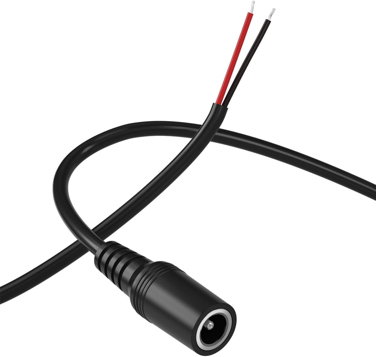 שקע DC עם כבל