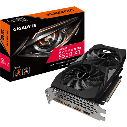 כרטיס מסך Gigabyte Radeon RX 5500 XT OC 4GB GDDR6 128bit