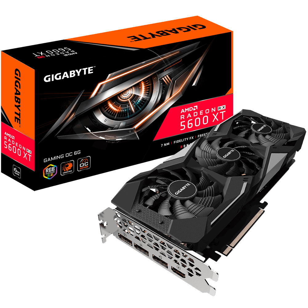 כרטיס מסך Gigabyte RX5600 Gaming OC 6GD