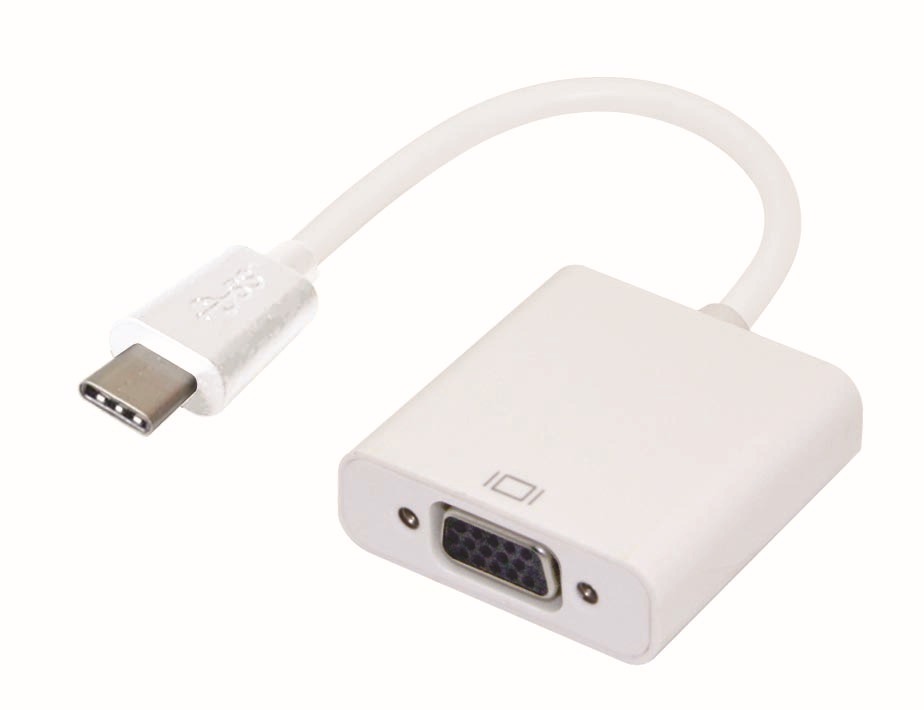 מתאם USB3.1 Type C To VGA Female