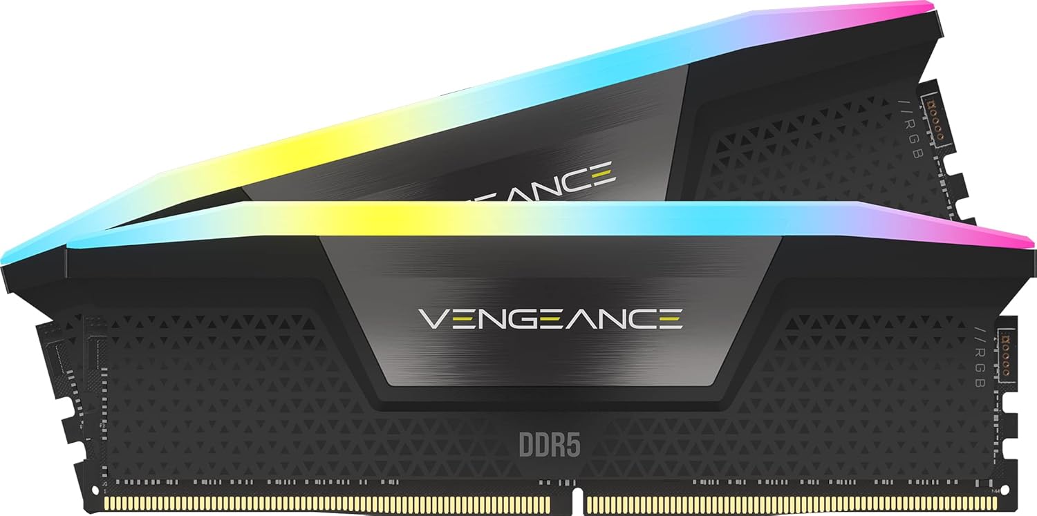 ז.לנייח Corsair Vengeance RGB DDR5 64GB 6000MHZ 2X32 C40 XMP3