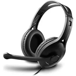 אוזניות BLACK  EDIFIER K800 WITH MICROPHONE USB
