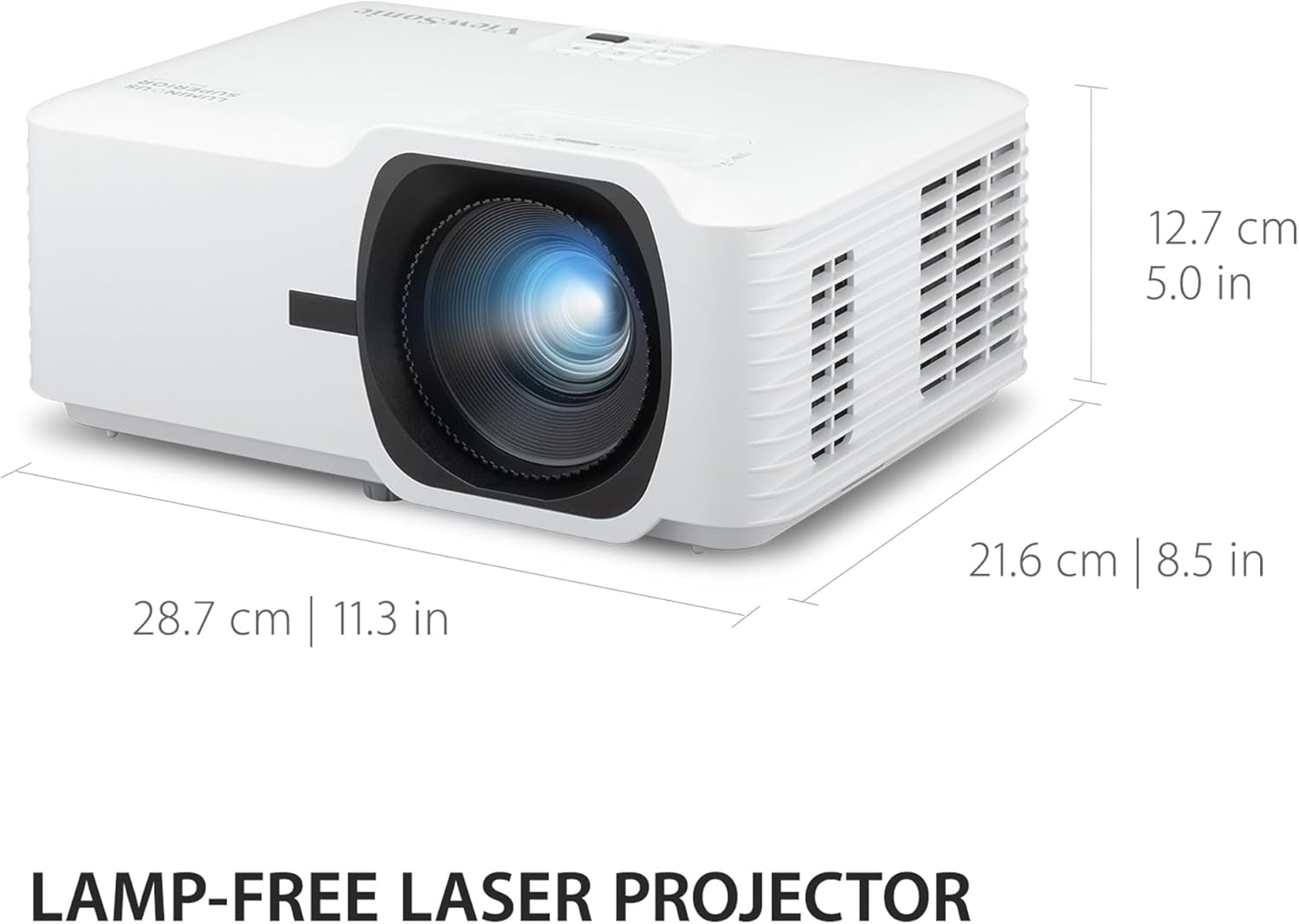 מקרן ViewSonic LS740HD Laser 5,000 Lumens FHD 2XHDMI Speakers
