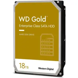 דיסק קשיח פנימי לנייח WD GOLD 18TB 512MB 7200rpm 3.5 SATA3 6GB/PS