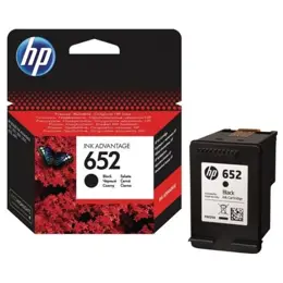 ראש דיו 652 שחור מקורי HP F6V25AE