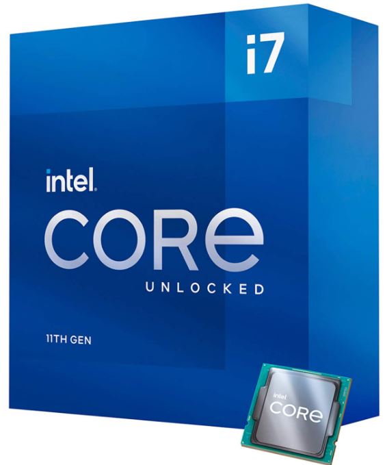 מעבד INTEL Core i7-11700K 3.6Ghz LGA1200 16MB BOX