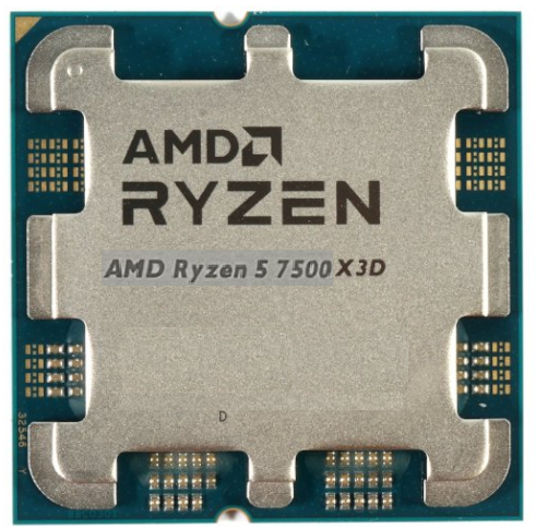 מעבד AMD Ryzen5 7500X3D AM5 6 cores 12 threads up to 4.5Ghz
