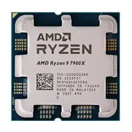 מעבד AMD ZEN4 R9 7900X Tray no Fan AM5 TDP 170W Up to 5.6Ghz 12Cr