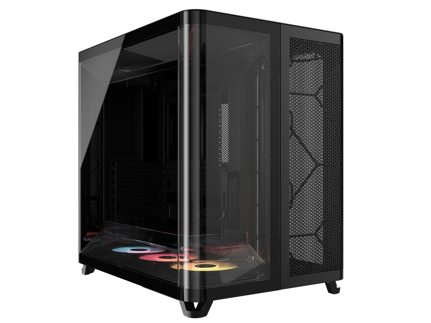 מארז CORSAIR AIR 5400 RS-R ARGB Triple Chamber 3x Fans Include Bl