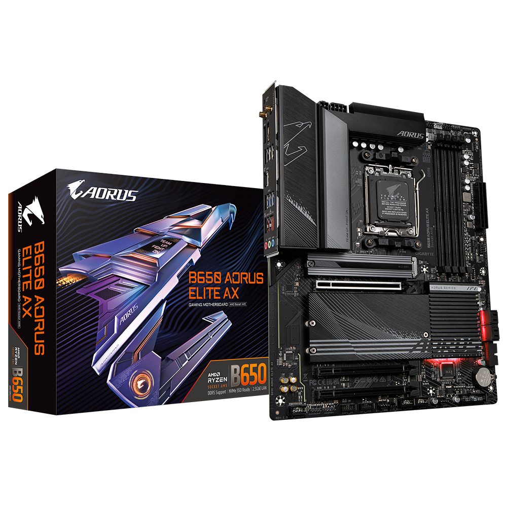 לוח אם Gigabyte B650 AORUS PRO AX ATX Zen4 AMD WIFI6E