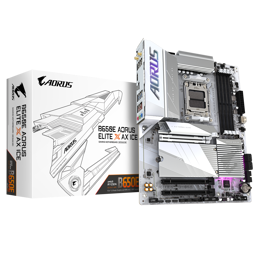 לוח אם Gigabyte B650E A ELITE X AX ICE ATX AM5 DDR5 WIFI BT White