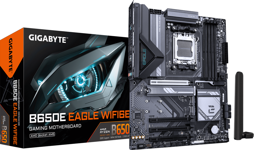 לוח אם GIGABYTE B650E EAGLE WIFI6E AM5 DDR5 ATX