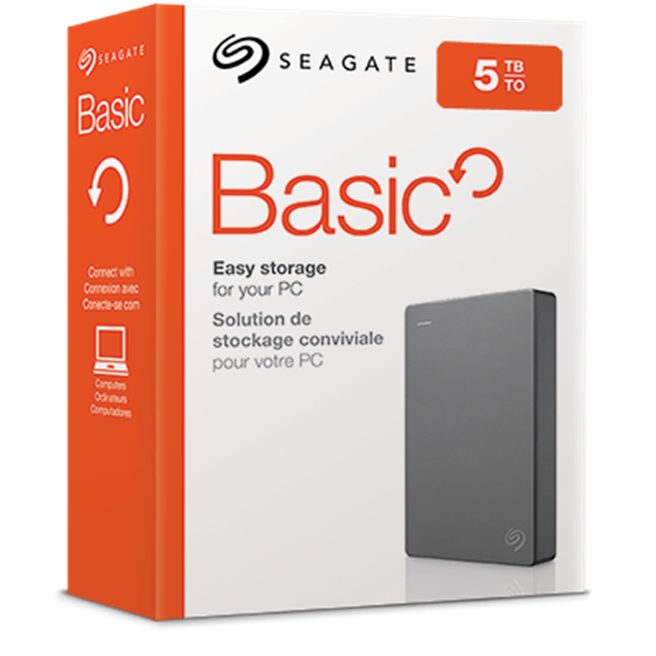 דיסק חיצוני SEAGATE Basic Portable Drive 5TB 2.5 usb 3.0