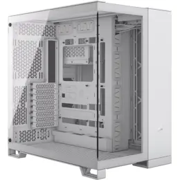 מארז Corsair 6500X Mid-Tower E-ATX Tempered Glass Case White