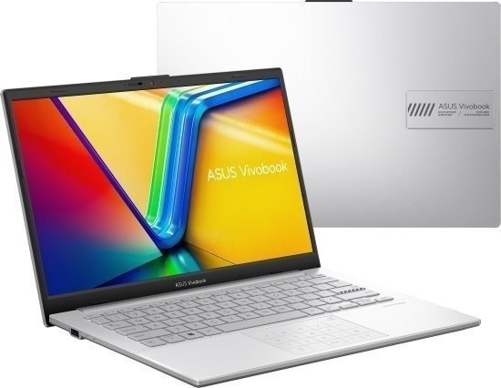 מחשב נייד Asus VivoBook GO 14 Intel N150 8GB 128UFS DOS Silver