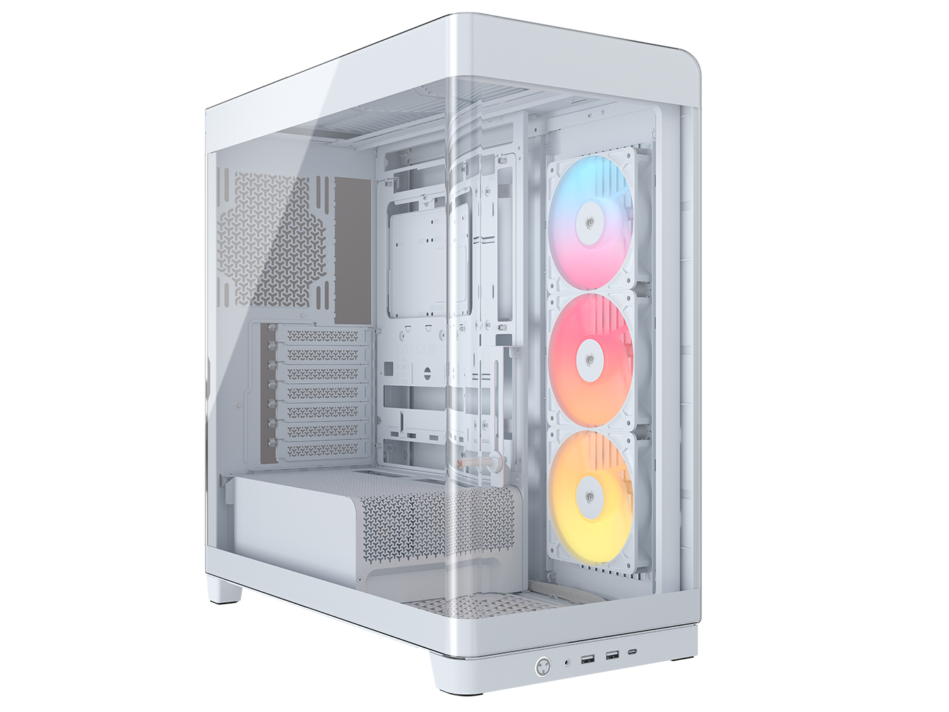 מארז Corsair FRAME 4500X E-ATX 2XUSB 3.2-A 1XUSB3.2 Type-C White
