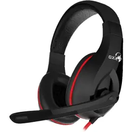 אוזניות ומיקרופון Genius HS-G560 Black FG PL 3.5