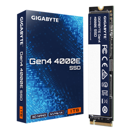 דיסק פנימי Gigabyte 4000E 1TB Gen4 SSD NVME 2280