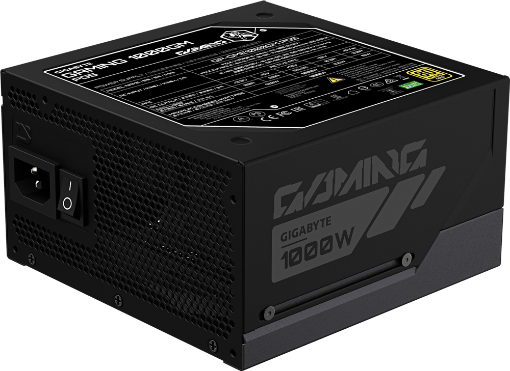 ספק כוח GIGABYTE GME1000GM PG5 1000W Gold Fully Modular
