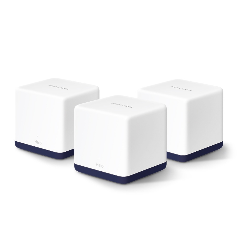 MERCUSYS Halo H50G AC1900 Mesh WiFi 5 System 3 Pack Gigabit