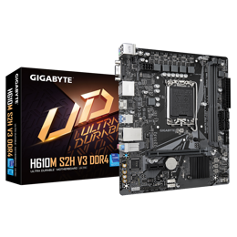 לוח למעבדי אינטל Gigabyte H610M S2H V3 Micro-ATX VGA DP HDMI