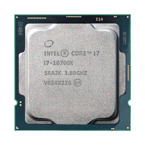 מעבד אינטל דור 10 Intel Core i7-10700K Tray 5.1Ghz 8Crs 16Trds