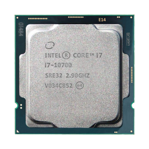מעבד אינטל דור 10 Intel Core i7-10700 Tray 4.8Ghz 8 Cres 16 Trds