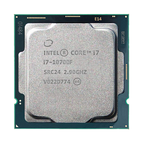 מעבד אינטל דור 10 Intel Core i7-10700F Tray 4.8GHz 8crs 16thrd
