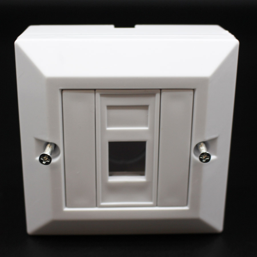 קופסאת פלסטיק RJ-45 Plastic box Cat5