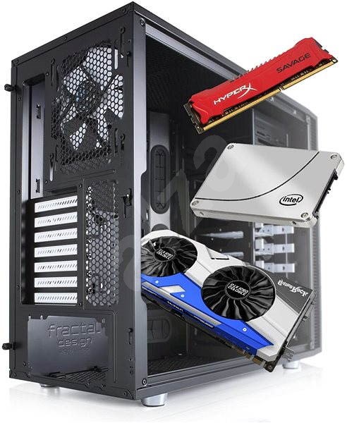 הרכבת מחשב בלבד ללא קירור נוזלי ללא תוכנות