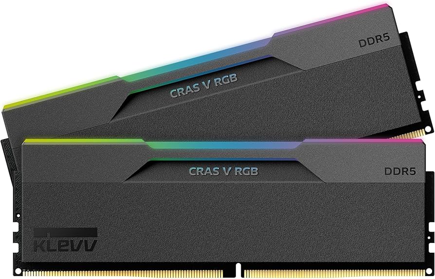 זיכרון לנייח KLEVV CRAS V RGB 32GB 2x16 DDR5 6400Mhz CL30