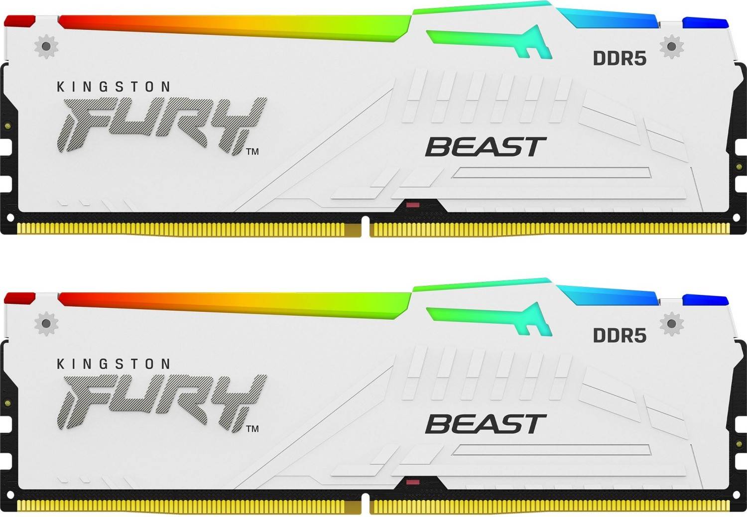 Kingston Fury White RGB XMP 32GB 2X16 5600MHZ DDR5 CL40