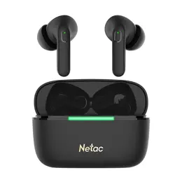 אוזניות NETAC LK65 Bluetooth 5.3 Up to 5.5Hrs Play Black Stereo