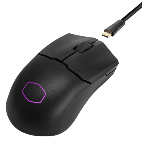 עכבר אלחוטי Cooler Master MM712 2.4GHZ/BT 19K DPI Wire Charged